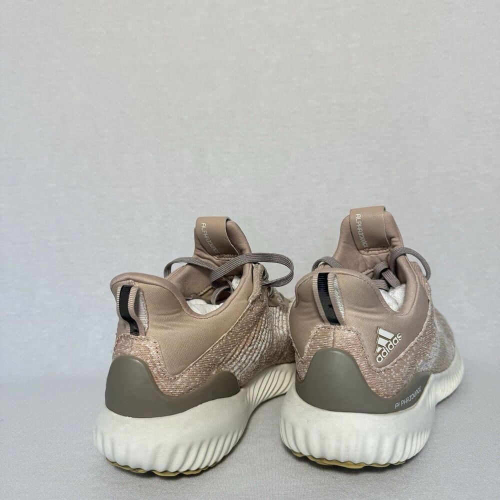 Adidas Alphabounce EM Women's Running Shoes Size 6.5 Ash Pearl Pink Beige Rose - Picture 10 of 16